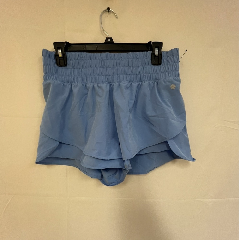 NEW Apana Womens athletic shorts in light blue size:S